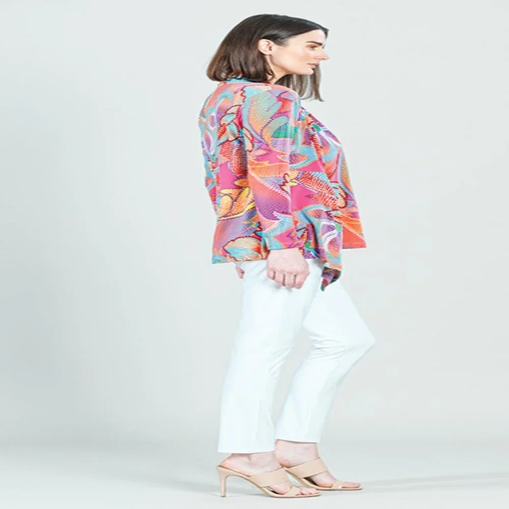 NWT Clara Sunwoo 2 pc cardigan set in blue pastel print - Picture 3 of 3